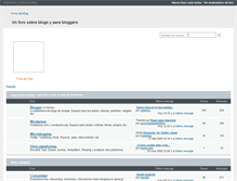 Tablet Screenshot of forosdelblog.com